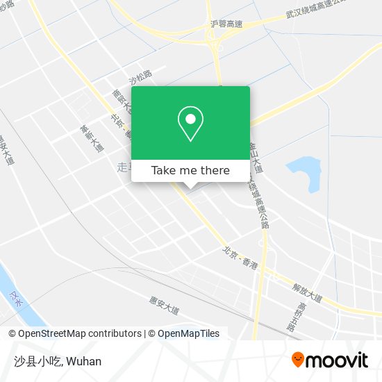 沙县小吃 map