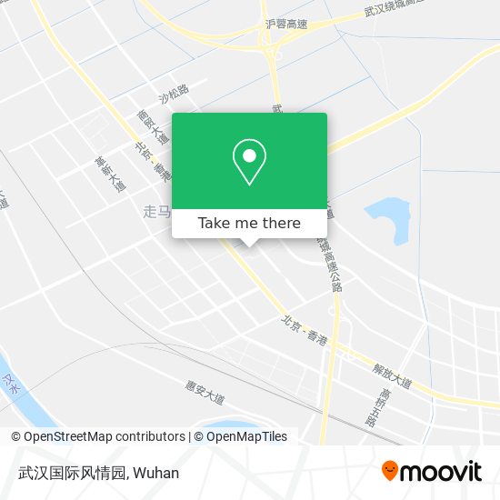 武汉国际风情园 map