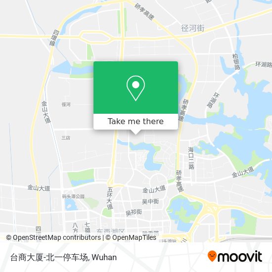 台商大厦-北一停车场 map