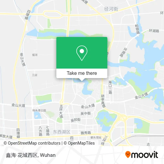 鑫海·花城西区 map