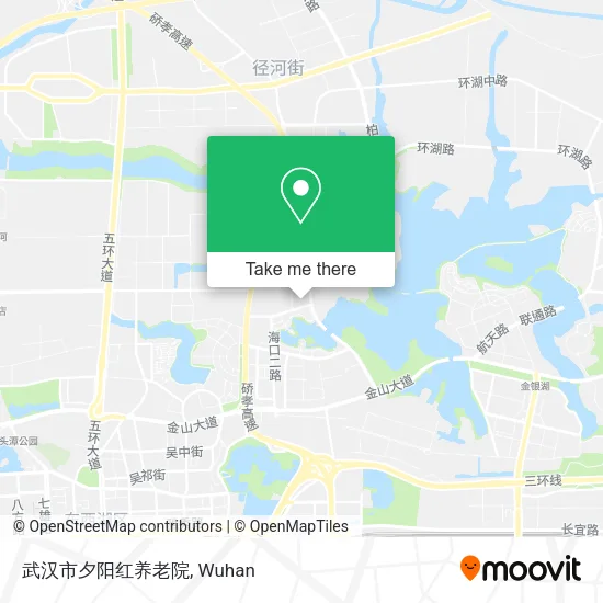 武汉市夕阳红养老院 map