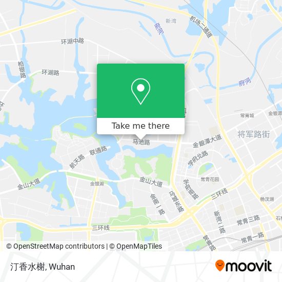 汀香水榭 map