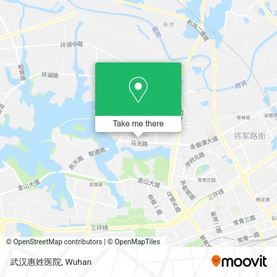 武汉惠姓医院 map