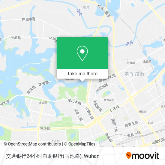 交通银行24小时自助银行(马池路) map