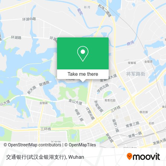 交通银行(武汉金银湖支行) map