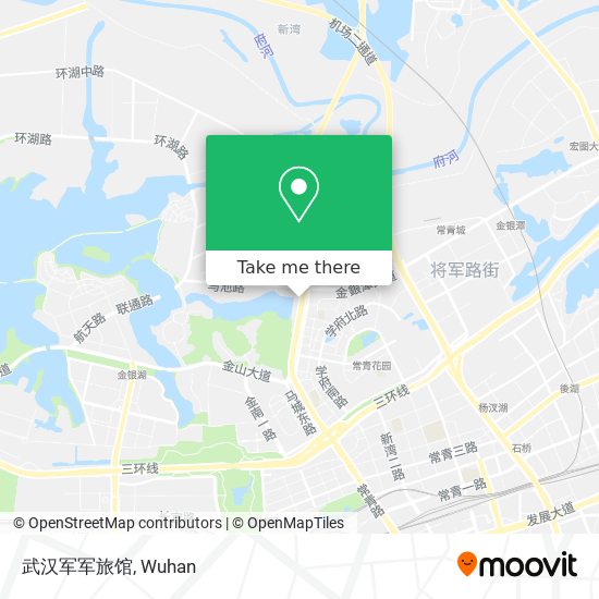 武汉军军旅馆 map