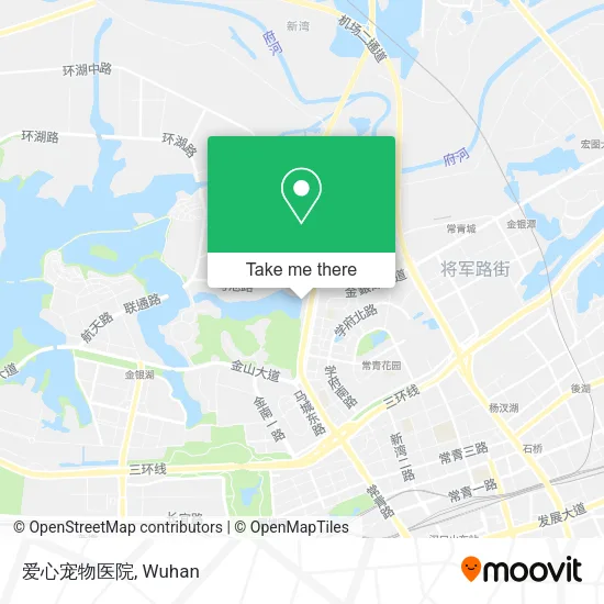 爱心宠物医院 map