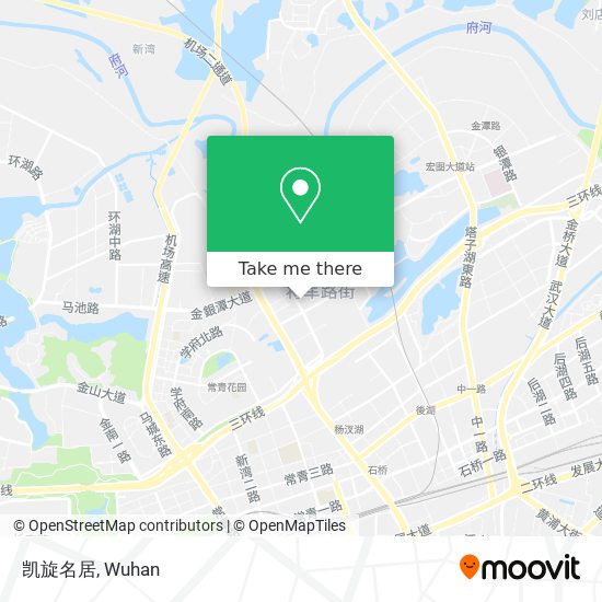 凯旋名居 map