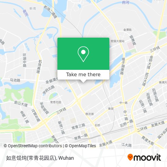 如意馄饨(常青花园店) map