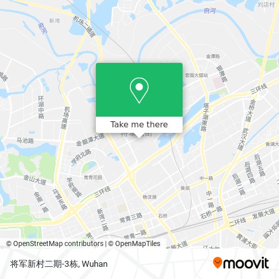 将军新村二期-3栋 map