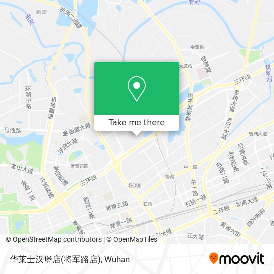 华莱士汉堡店(将军路店) map