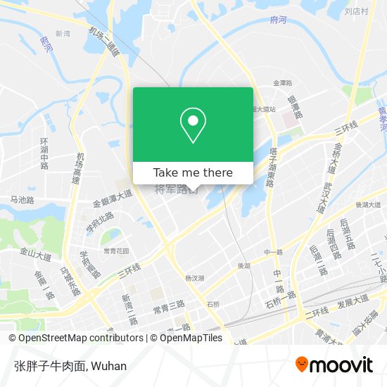 张胖子牛肉面 map