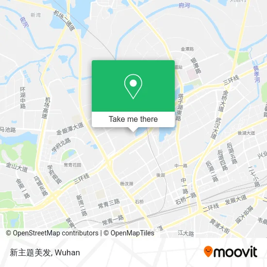 新主题美发 map