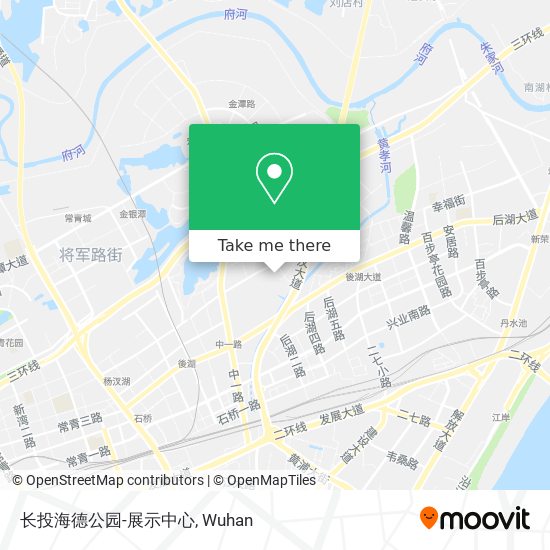 长投海德公园-展示中心 map