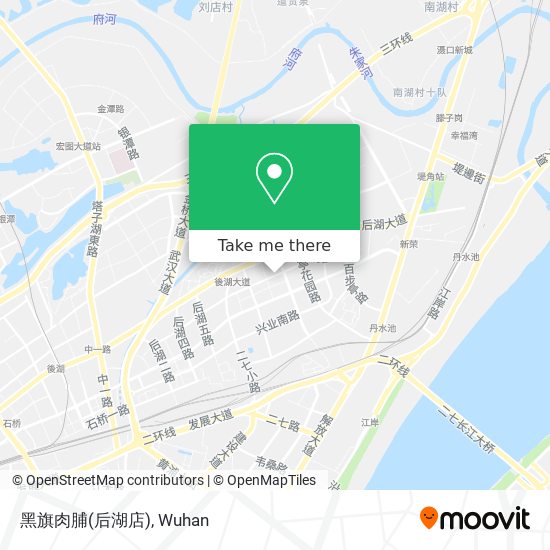 黑旗肉脯(后湖店) map