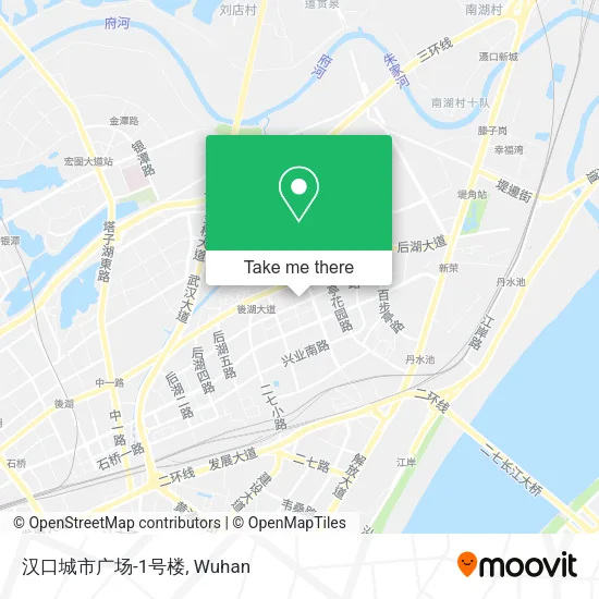 汉口城市广场-1号楼 map