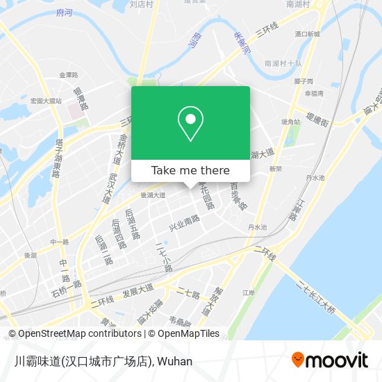 川霸味道(汉口城市广场店) map