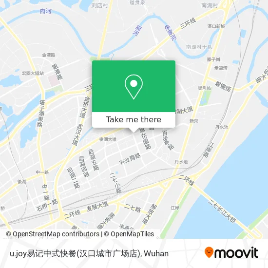 u.joy易记中式快餐(汉口城市广场店) map