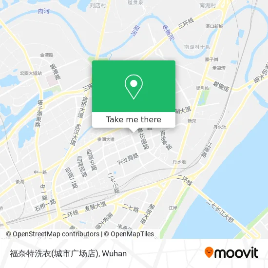 福奈特洗衣(城市广场店) map