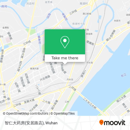 智仁大药房(安居路店) map