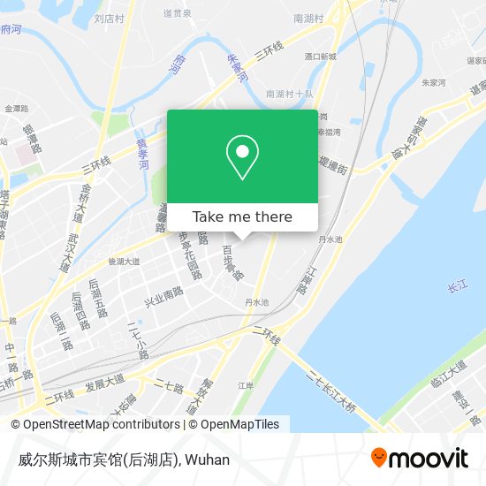 威尔斯城市宾馆(后湖店) map