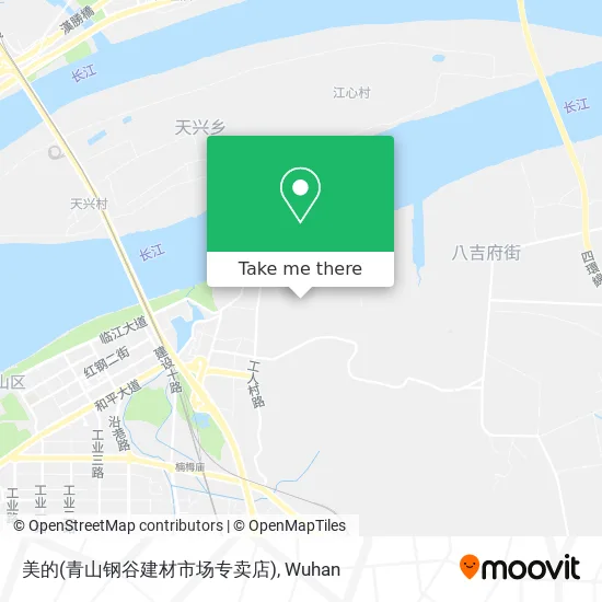 美的(青山钢谷建材市场专卖店) map