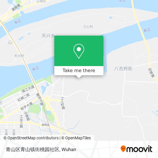 青山区青山镇街桃园社区 map