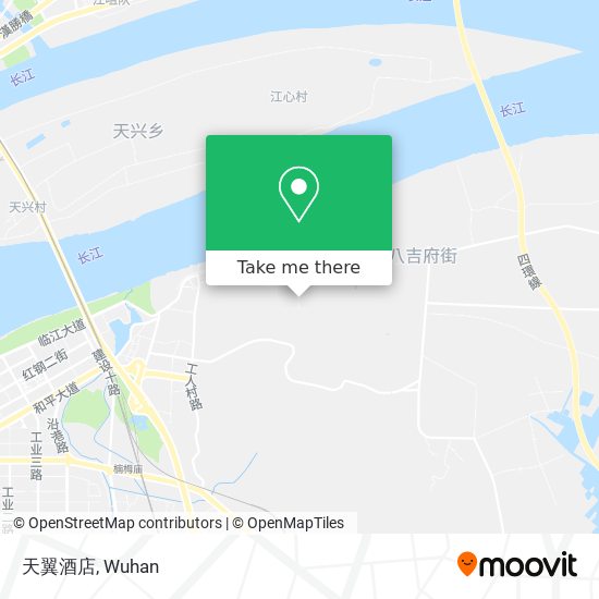 天翼酒店 map