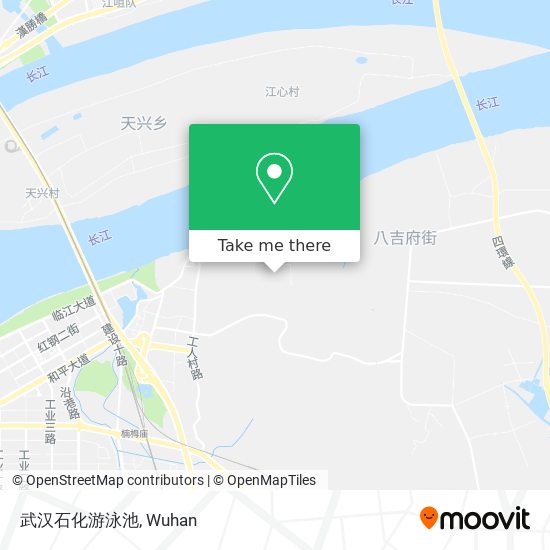 武汉石化游泳池 map