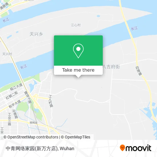 中青网络家园(新万方店) map