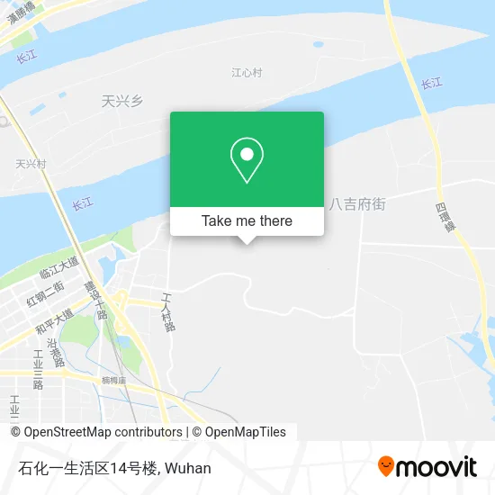 石化一生活区14号楼 map