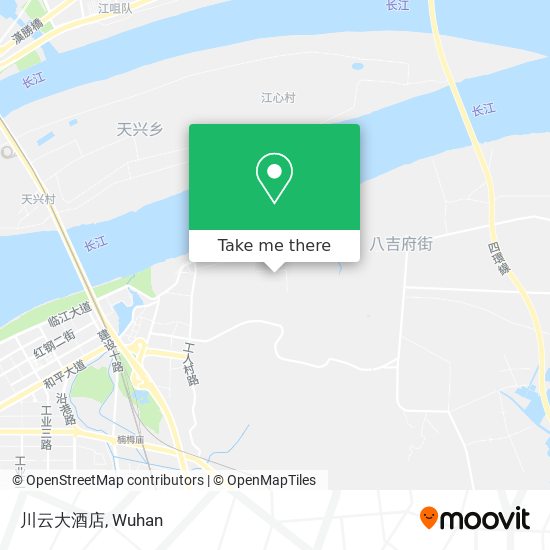 川云大酒店 map