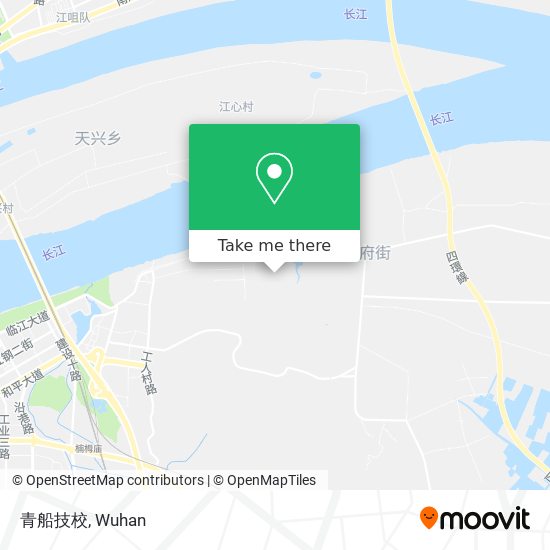青船技校 map