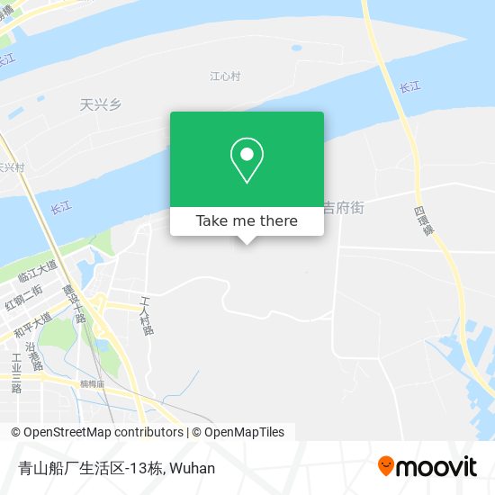青山船厂生活区-13栋 map
