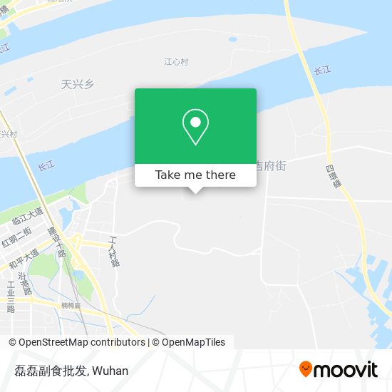磊磊副食批发 map