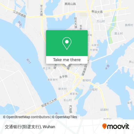 交通银行(阳逻支行) map