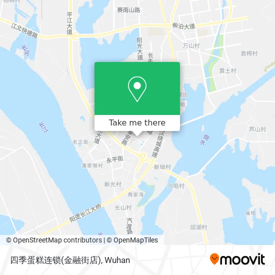 四季蛋糕连锁(金融街店) map