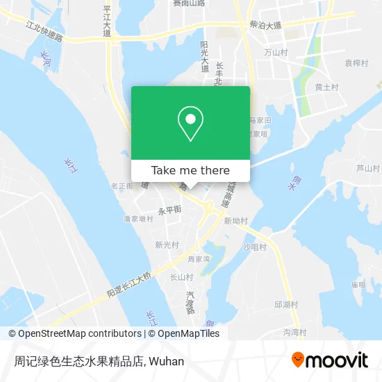 周记绿色生态水果精品店 map