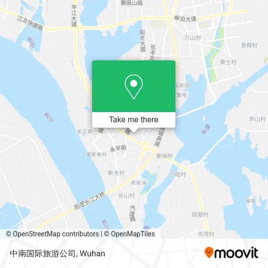 中南国际旅游公司 map