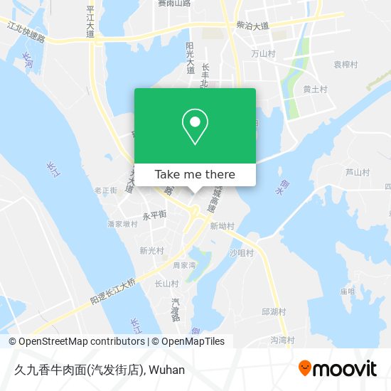 久九香牛肉面(汽发街店) map