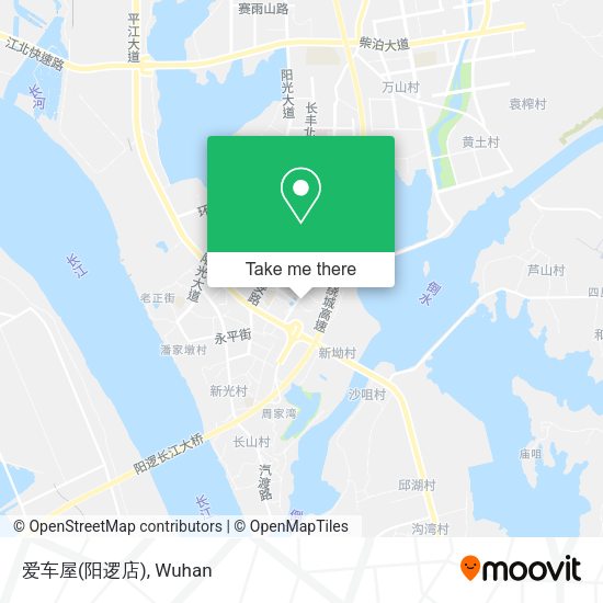 爱车屋(阳逻店) map