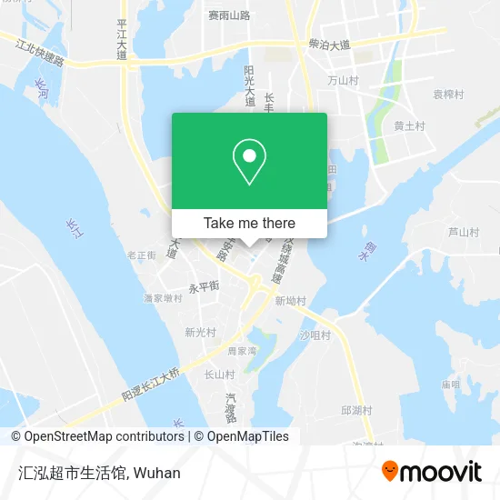 汇泓超市生活馆 map