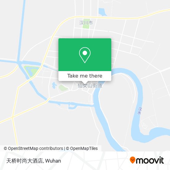 天桥时尚大酒店 map