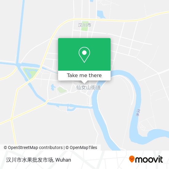 汉川市水果批发市场 map
