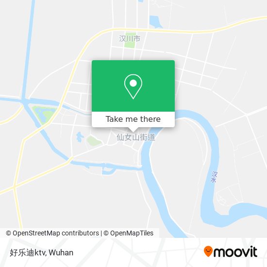 好乐迪ktv map