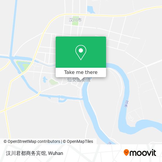 汉川君都商务宾馆 map