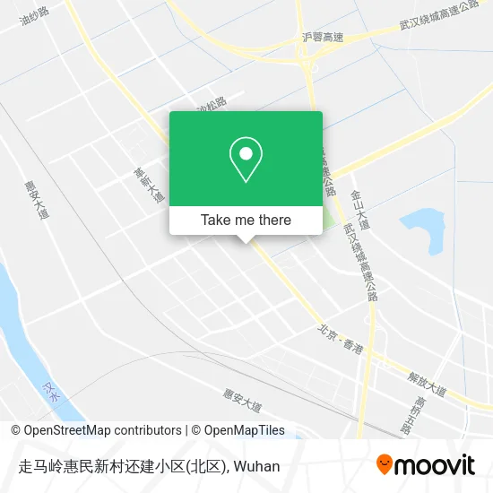 走马岭惠民新村还建小区(北区) map