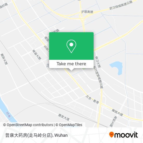 普康大药房(走马岭分店) map