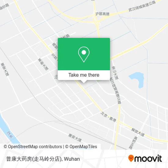 普康大药房(走马岭分店) map