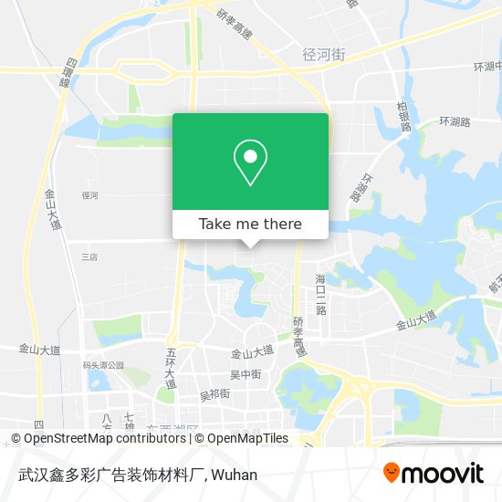 武汉鑫多彩广告装饰材料厂 map